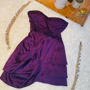 Cute asymmetrical Express dress. Very flattering!